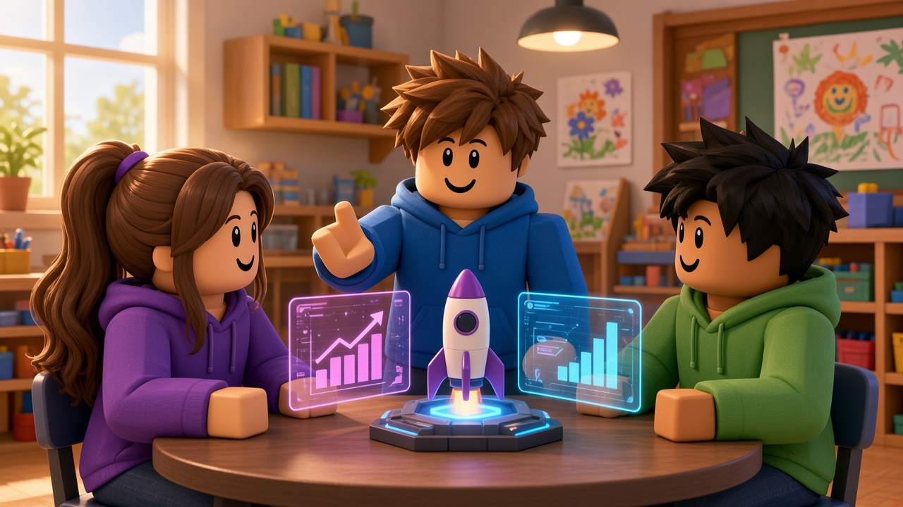 Illustration for the AI leadership module