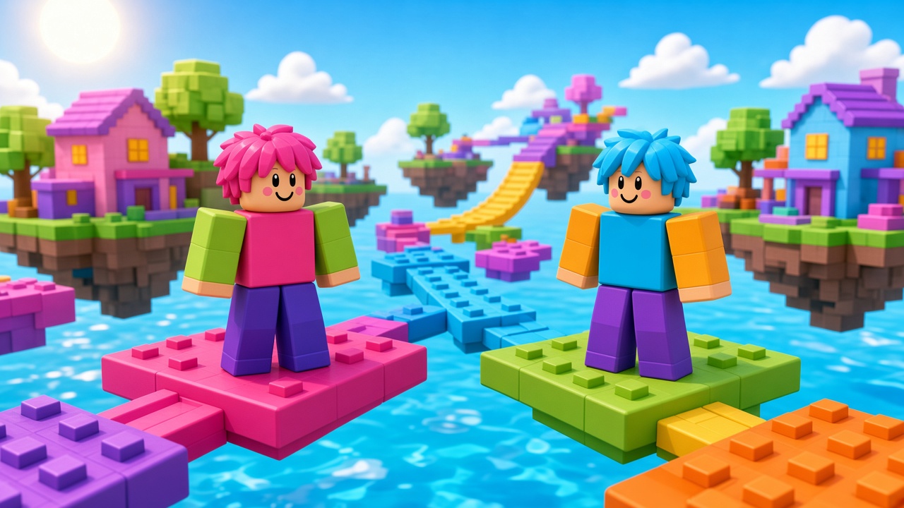 Illustration for the Roblox Studio space-building module